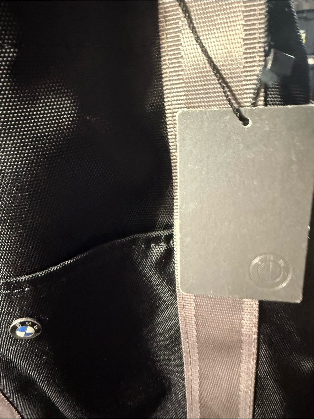 BMW Black Tote Bag with Branded Round Emblem - Picture 8 of 10